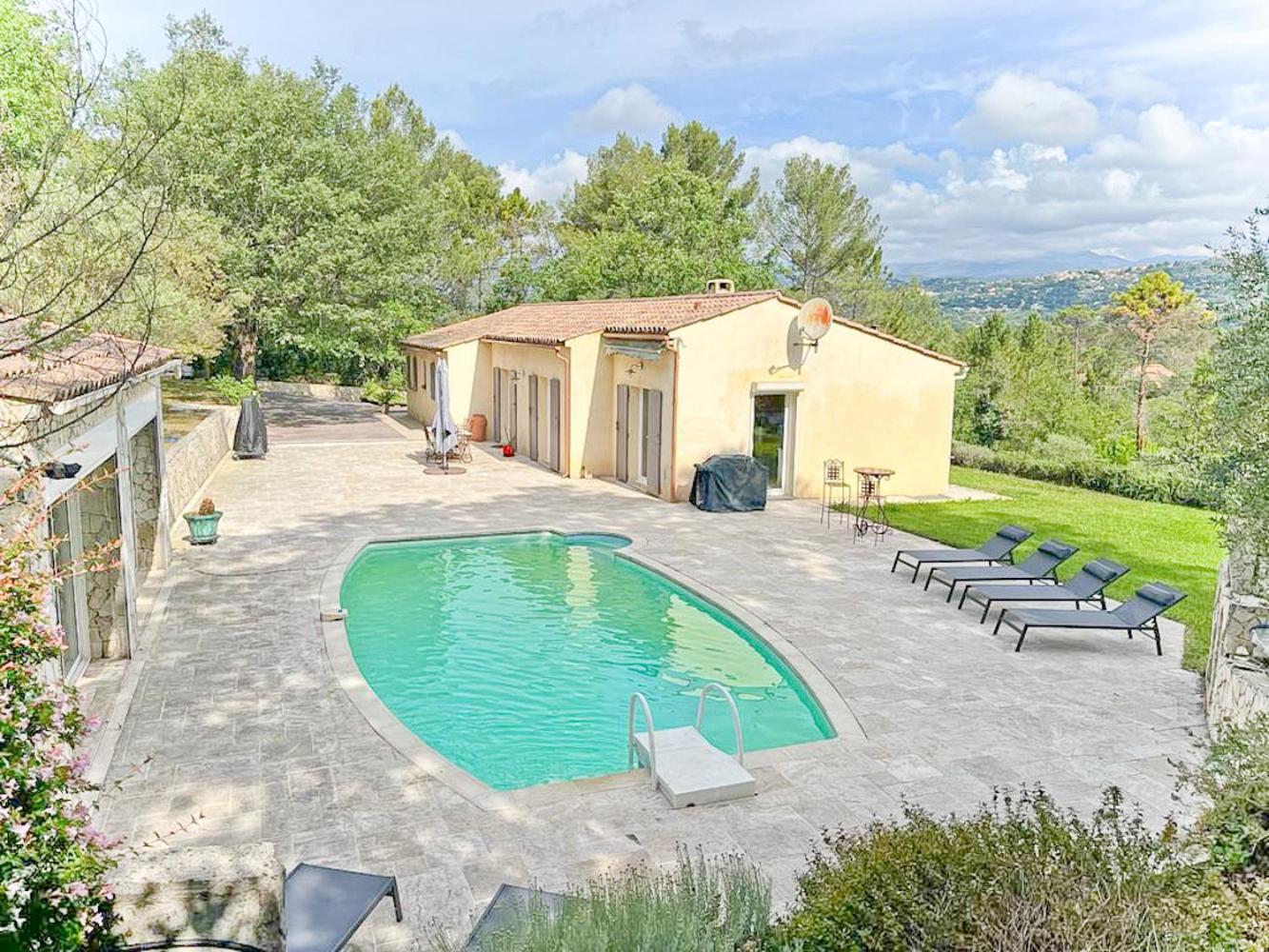 Belle Villa Avec Jardin Piscine Et Salle De Sport Montauroux Exterior foto
